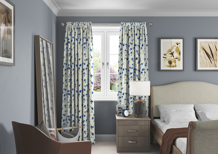 Como, Indigo - Made to Measure Curtains - Image 5